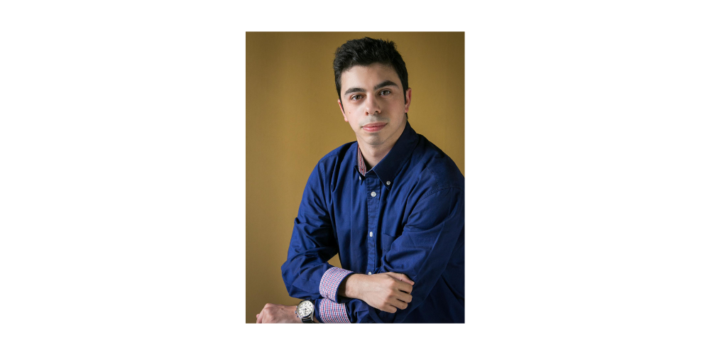 A man looking at the camera